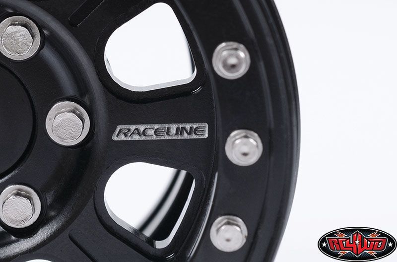 RC4WD 1.9" Raceline Monster Beadlock Wheels (Black) (4)