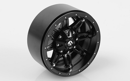 RC4WD 2.2" Fuel Offroad Hostage Beadlock Wheels (Black) (4) - Click Image to Close