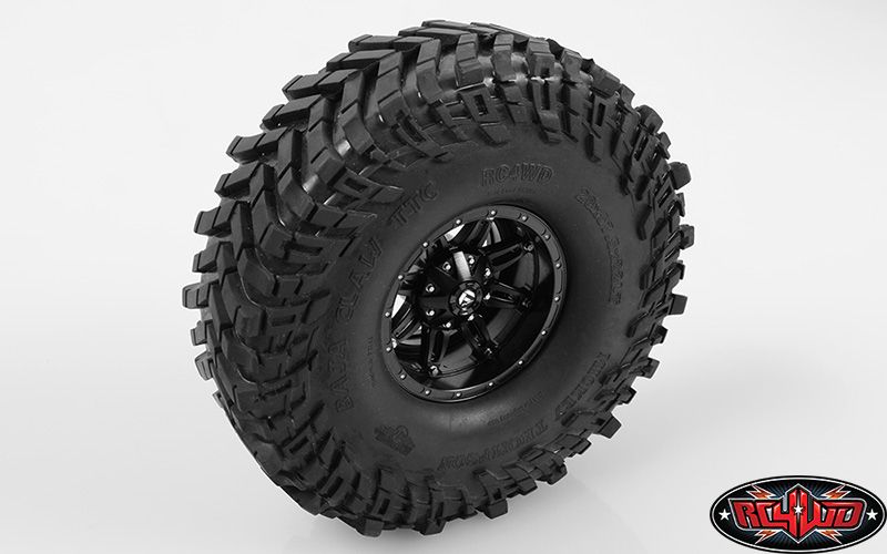 RC4WD 2.2" Fuel Offroad Hostage Beadlock Wheels (Black) (4) - Click Image to Close