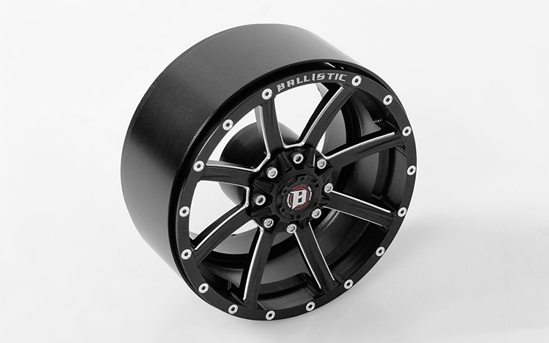 RC4WD 2.2" Ballistic Offroad Razorback Beadlock Wheels(Black)(4)