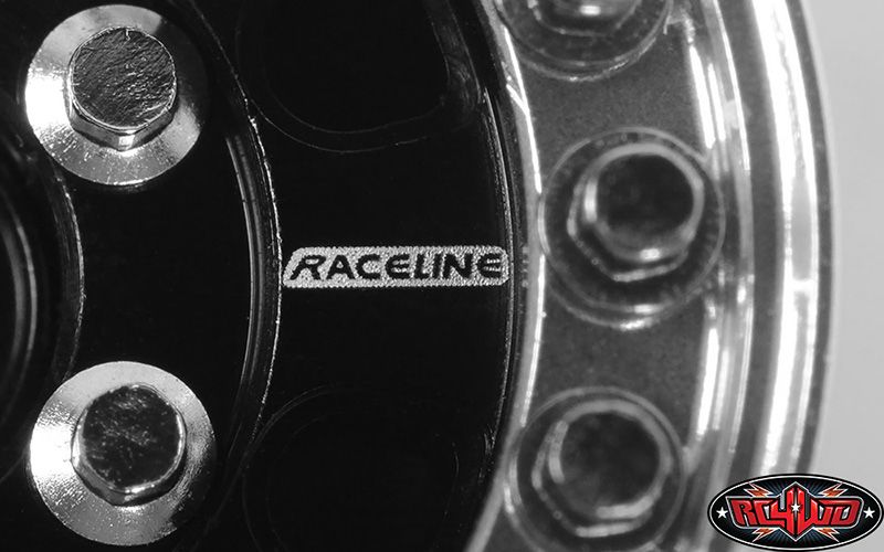 RC4WD 1.0" Raceline Monster Beadlock Wheels (4) - Click Image to Close