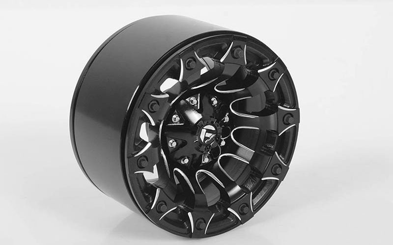 RC4WD 2.2" Fuel Offroad Battle Axe Beadlock Wheels (Black) (4)