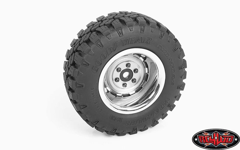 RC4WD 1.9" Rally Beadlock Wheels (Silver) (4) - Click Image to Close