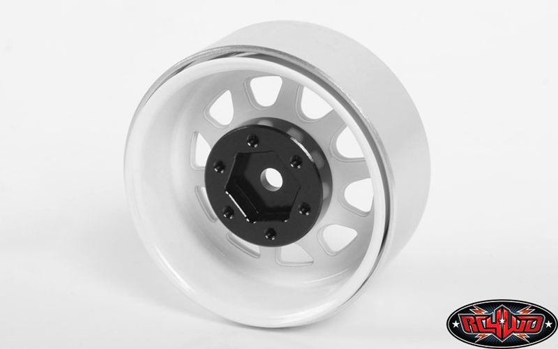 RC4WD 1.7" Stamped Steel Beadlock Wagon Wheels (White) (4) - Click Image to Close