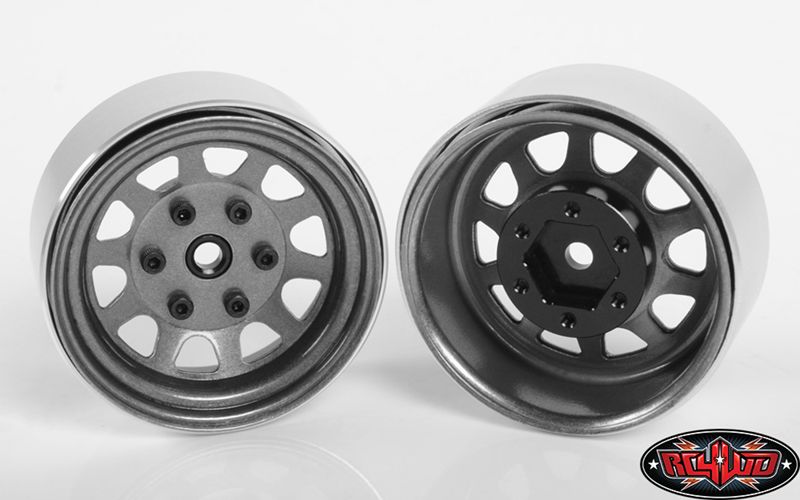 RC4WD 1.7" Stamped Steel Beadlock Wagon Wheels (Clear) (4) - Click Image to Close