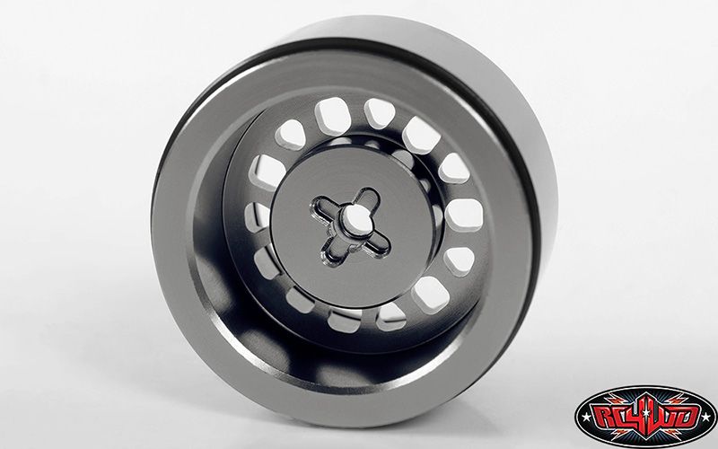 RC4WD 1.0" Competition Beadlock Wheels Aluminum (4) - Click Image to Close