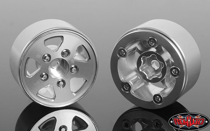 RC4WD 1.0" JK Scale Beadlock Wheels Aluminum (4) - Click Image to Close