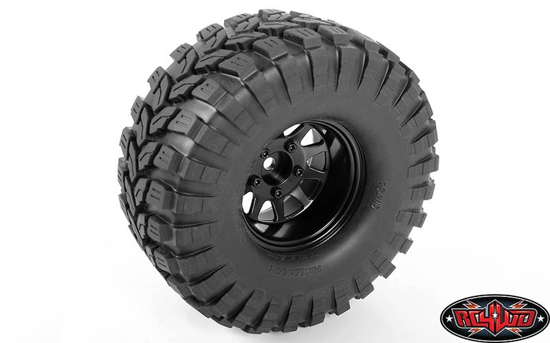 RC4WD 1.55" Deep Dish Wagon Steel Beadlock Wheels (Black) (4) - Click Image to Close