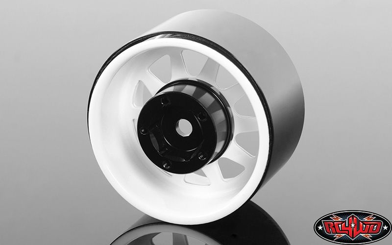 RC4WD 1.55" Deep Dish Wagon Steel Beadlock Wheels (White) (4) RC4WD 1.55" Deep Dish Wagon Steel Beadlock Wheels (White) (4)