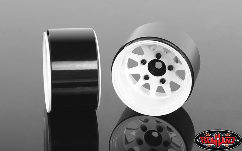 RC4WD 1.55" Deep Dish Wagon Steel Beadlock Wheels (White) (4) RC4WD 1.55" Deep Dish Wagon Steel Beadlock Wheels (White) (4)