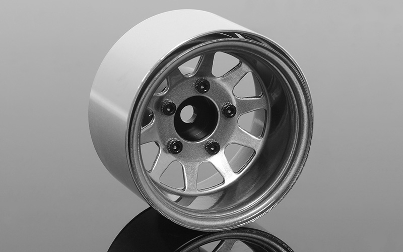 RC4WD 1.55" Deep Dish Wagon Steel Beadlock Wheels(Clear) (4) - Click Image to Close