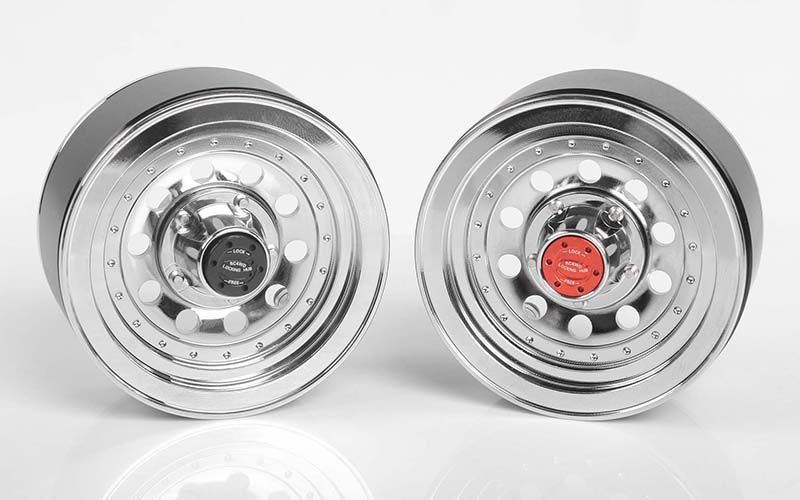 RC4WD 1.9"Classic 10-Hole Chrome Beadlock Wheels (4) - Click Image to Close