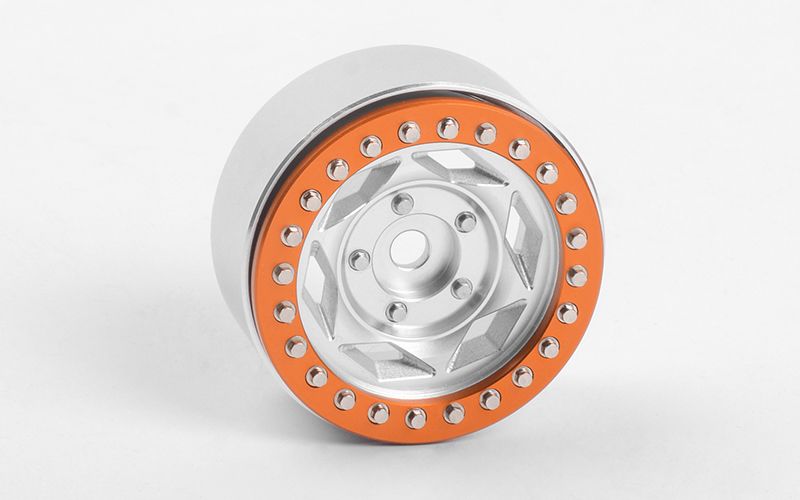 RC4WD 1.7" Rogue Beadlock Wheels (Silver/Copper) (4) - Click Image to Close