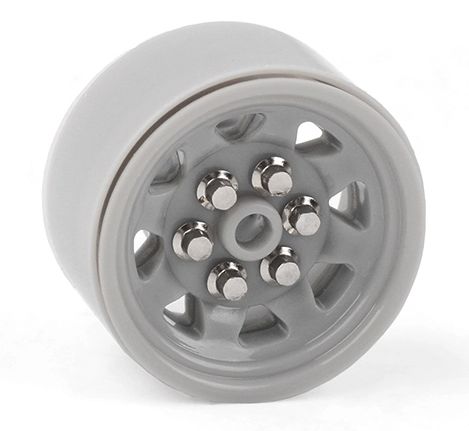 RC4WD 0.7" OEM Plastic Beadlock Wheels (Grey) (4) - Click Image to Close