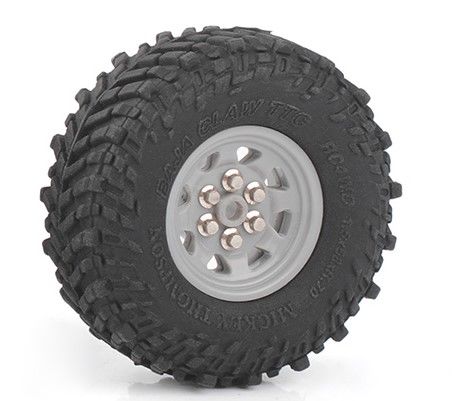 RC4WD 0.7" OEM Plastic Beadlock Wheels (Grey) (4)