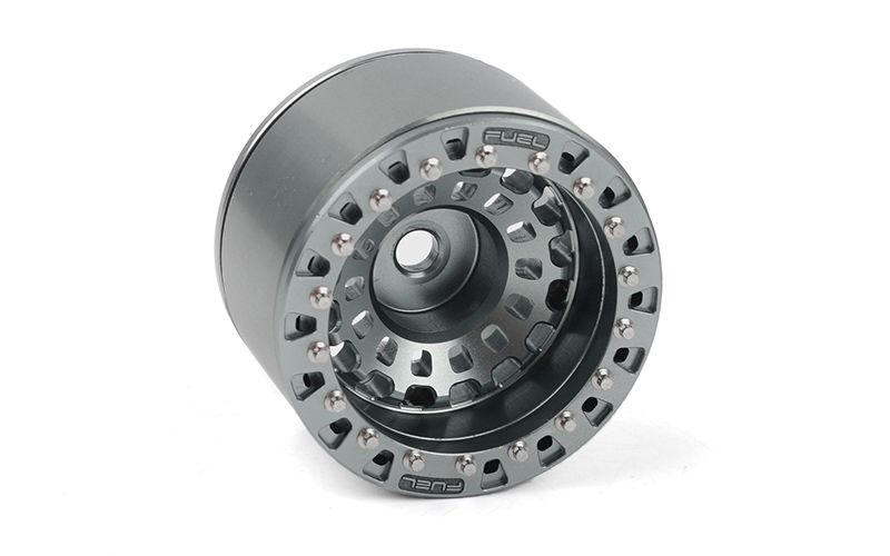 RC4WD 1.55" Fuel Off-Road Zephyr Beadlock Wheels (Gunmetal) (4)