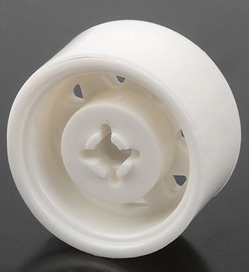 RC4WD 0.7" OEM Plastic Beadlock Wheels (White) (4)