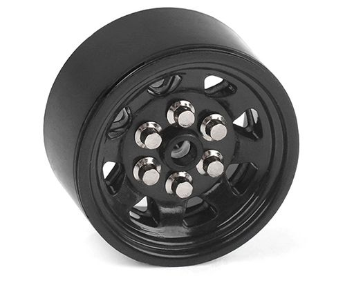 RC4WD 0.7" OEM Plastic Beadlock Wheels (Black) (4) - Click Image to Close