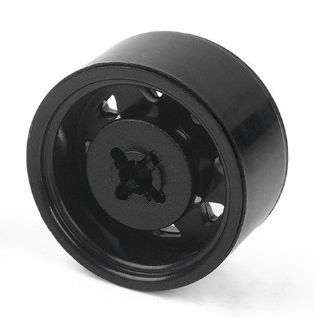 RC4WD 0.7" OEM Plastic Beadlock Wheels (Black) (4) - Click Image to Close