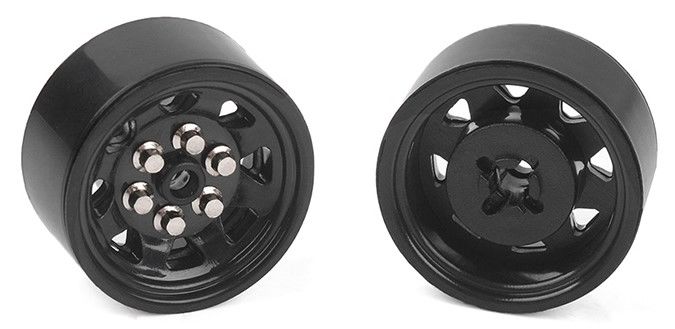 RC4WD 0.7" OEM Plastic Beadlock Wheels (Black) (4) - Click Image to Close