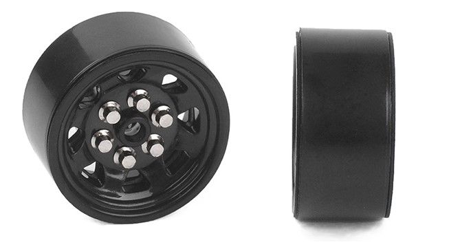 RC4WD 0.7" OEM Plastic Beadlock Wheels (Black) (4) - Click Image to Close