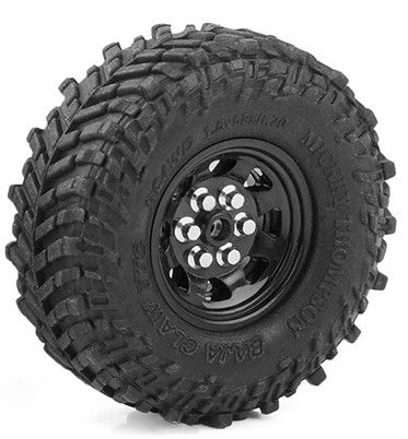 RC4WD 0.7" OEM Plastic Beadlock Wheels (Black) (4) - Click Image to Close