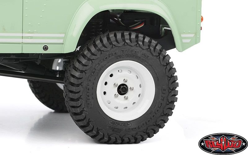 RC4WD 1.9" Heritage Edition Stamped Steel Wheels (White) (4)