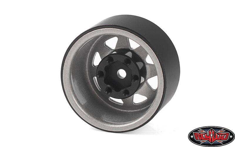 RC4WD 1.0" Stamped Steel Stock Beadlock Wheels (Plain) (4) - Click Image to Close
