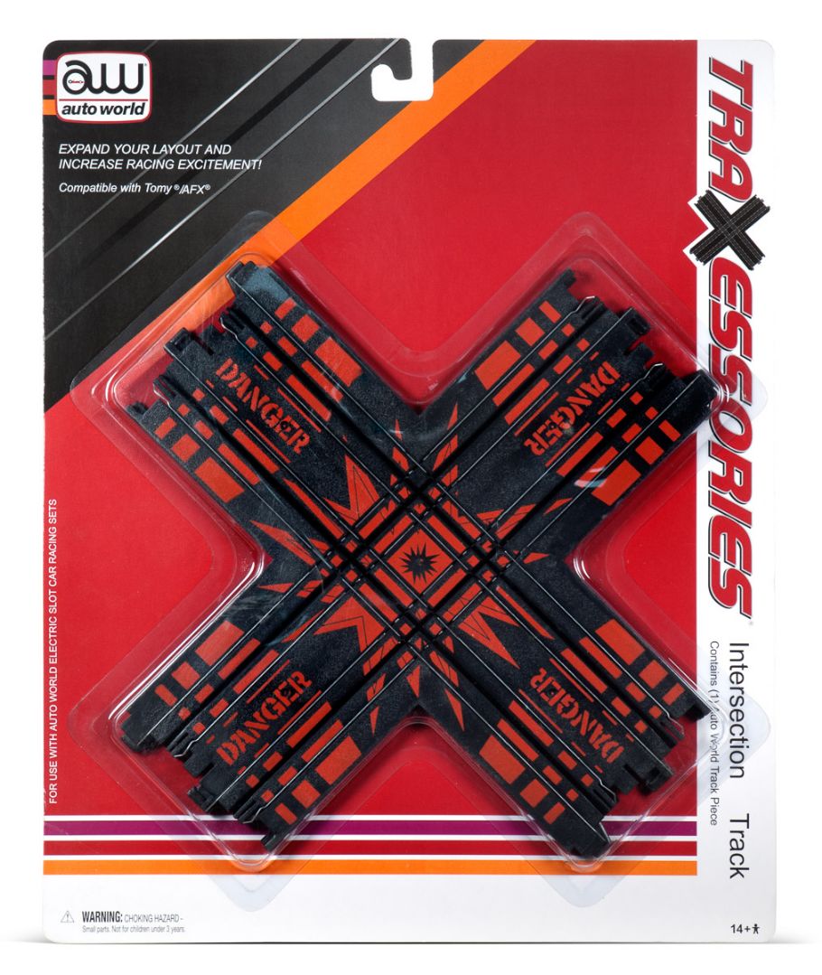 Auto World Traxxessories 1 pk. Intersection Track