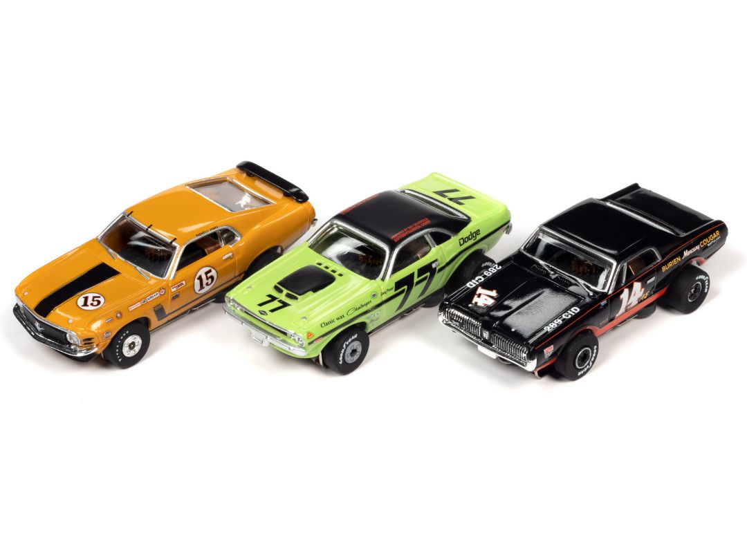Thunderjet Slot Cars - Trans Am Racers (12 cars)