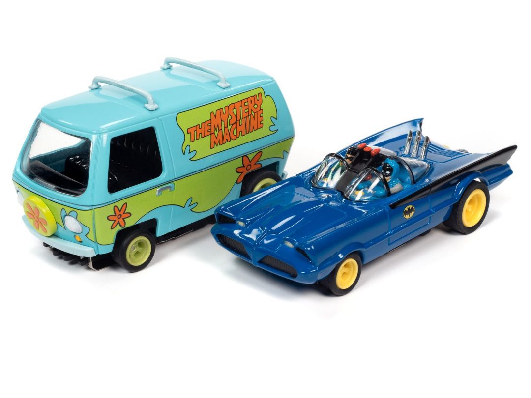 Auto World 18' Scooby Doo Meets Batman & Robin Slot Race Set - Click Image to Close