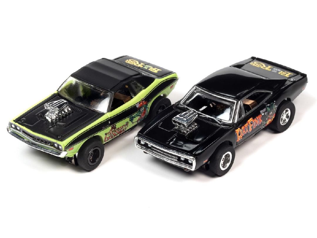 Auto World 14' Rat Fink Fink & FURRY-OUS Underground Racing