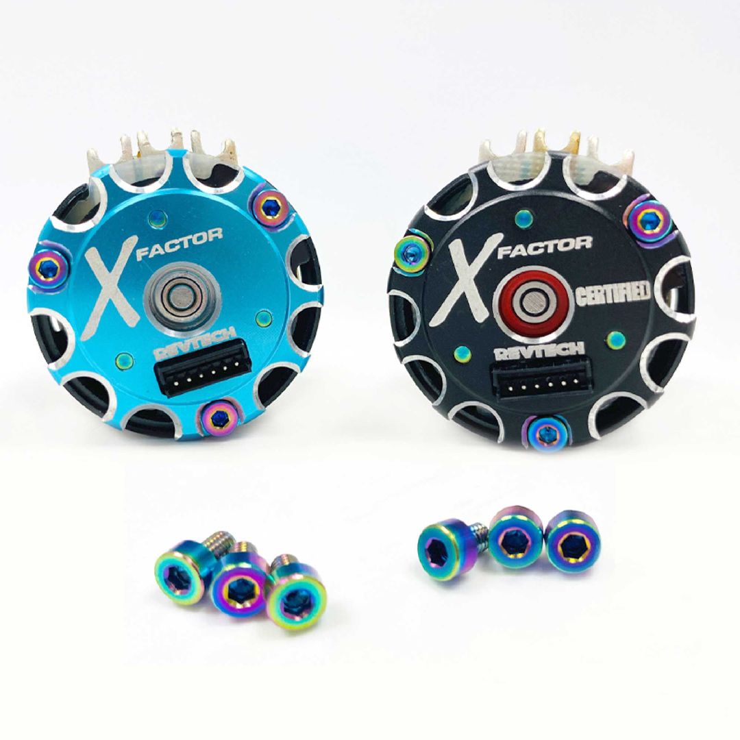 Trinity X-Factor Titanium Screw Set Spec Motor (6)