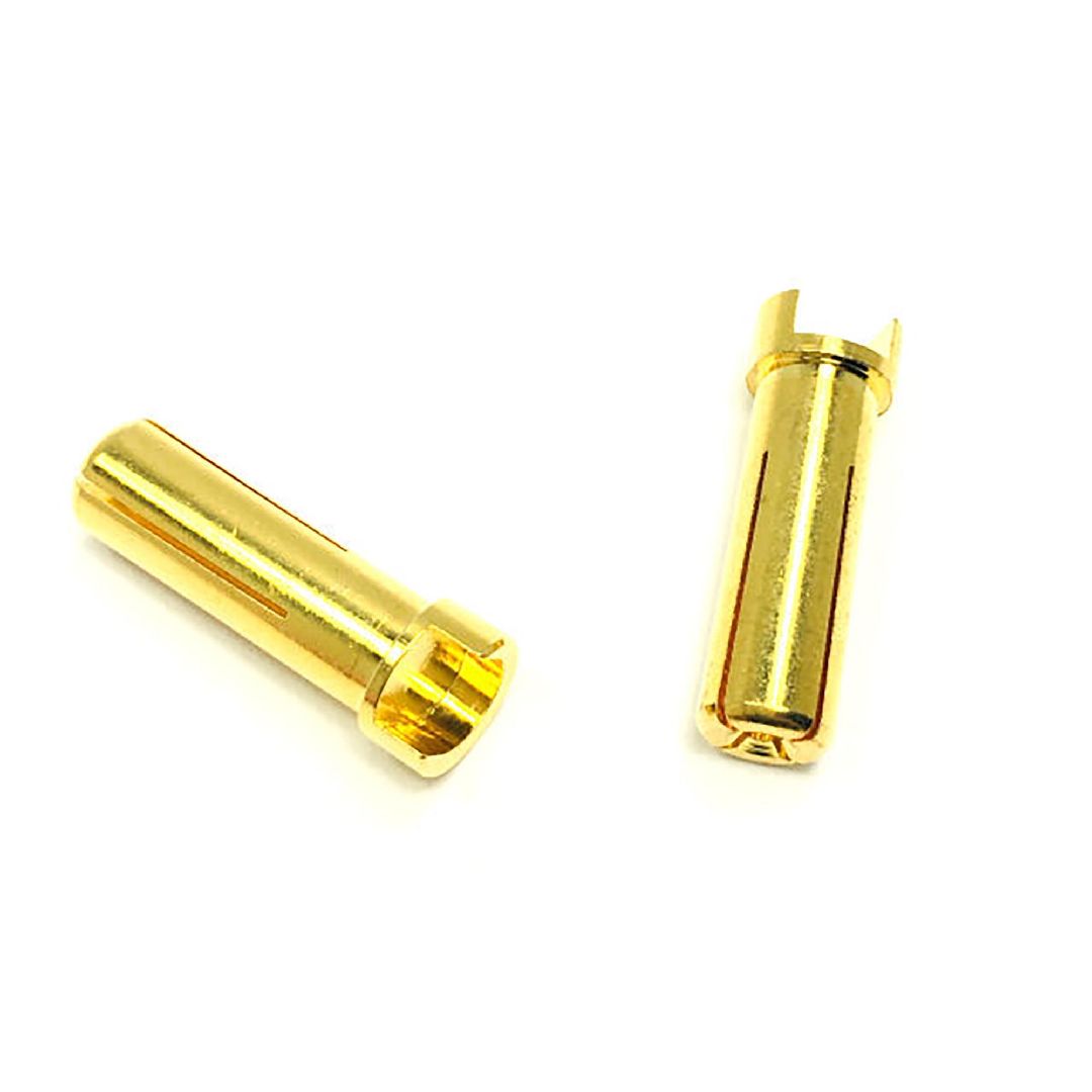 Trinity 5mm Male Connectors (packaged 2pcs per poly...