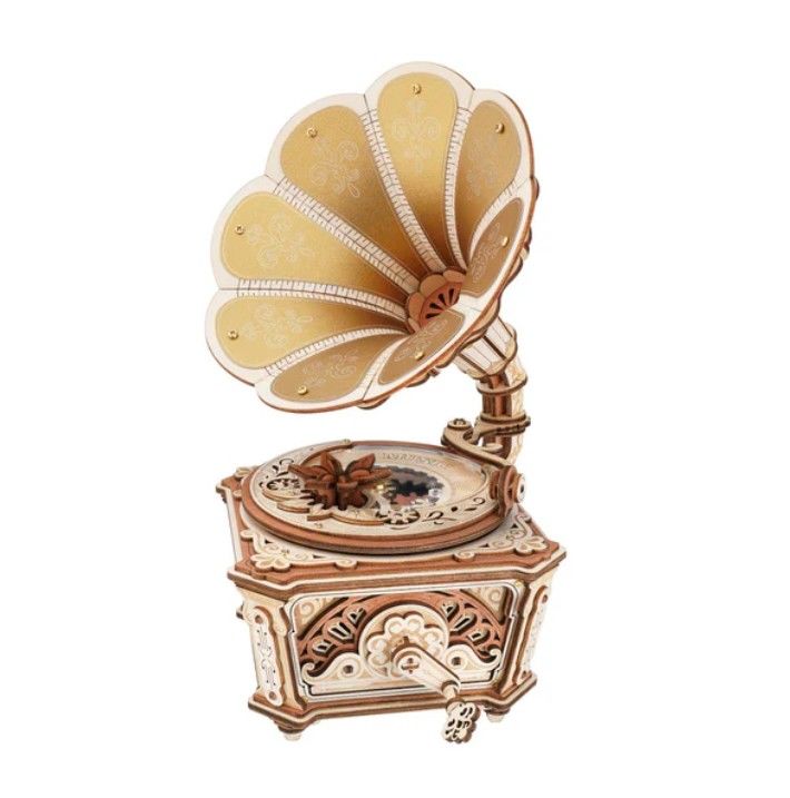 Rolife Diva Gramophone 3D Wooden Puzzle