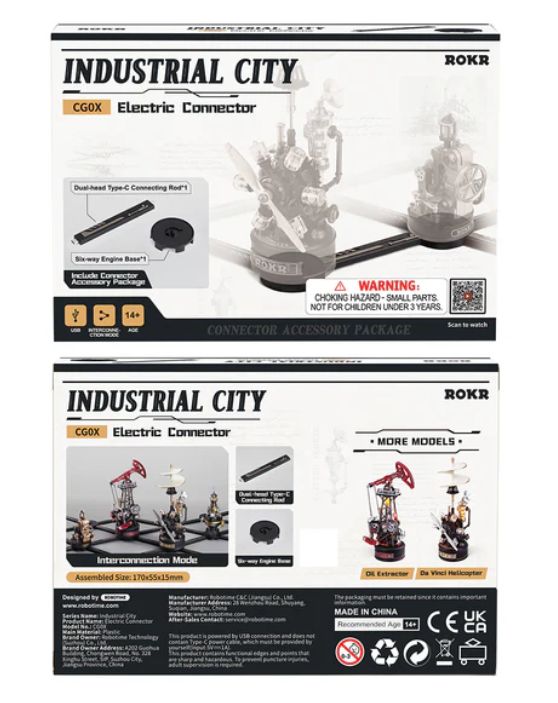 ROKR Electric Connector DIY Model Kit