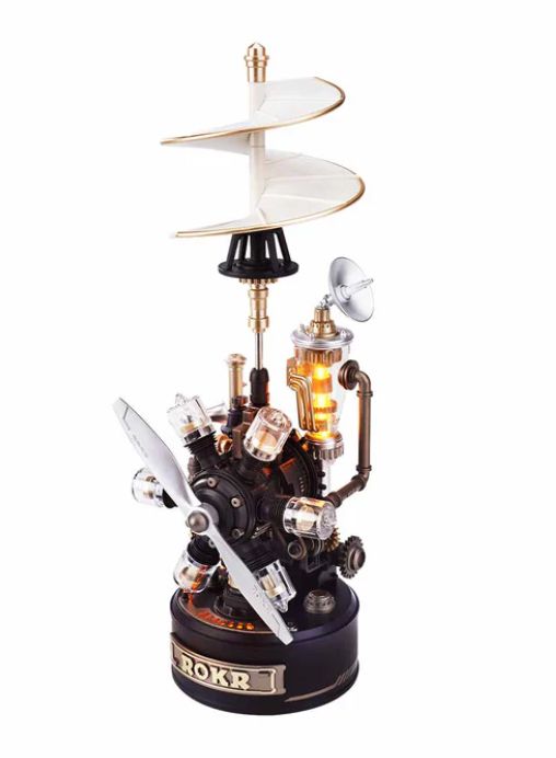 ROKR Da Vinci Helicopter DIY Mechanical 3D Puzzle