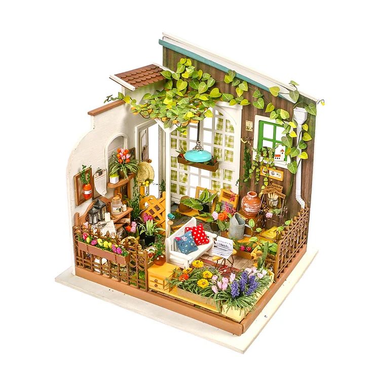 Rolife Miller's Garden DIY Miniature House Kit