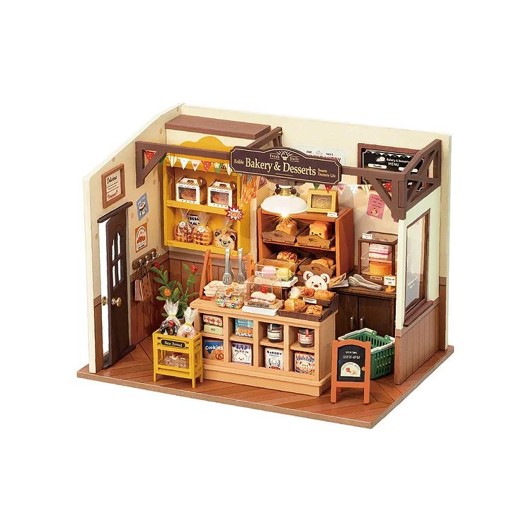 Rolife Becka's Baking House DIY Miniature House Kit - Click Image to Close