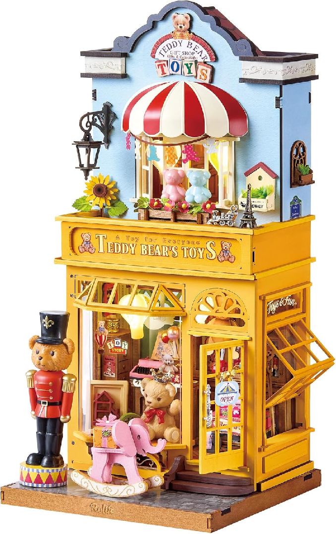 Rolife Teddy's Toy Shop Miniature House Kit