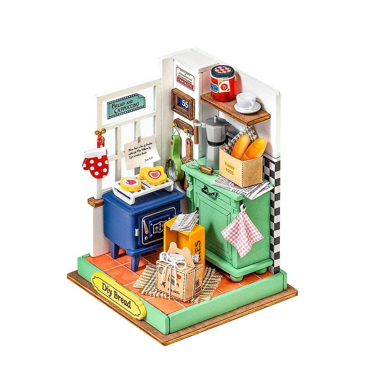Rolife Afternoon Baking Time DIY Miniature House - Click Image to Close