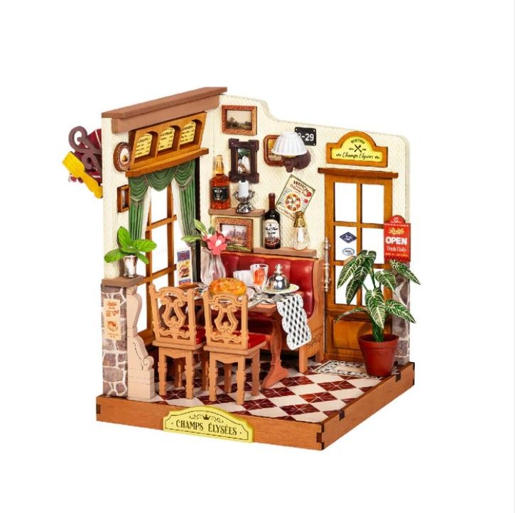Rolife Champs-Élysées Bistro DIY Miniature House Kit