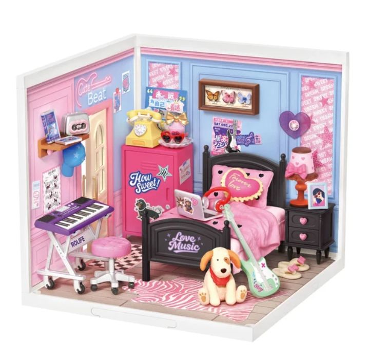 Rolife Bedroom Pop DIY Miniature House