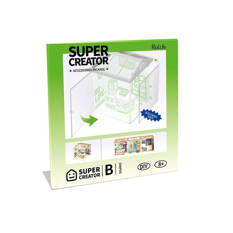 Rolife Dust Proof Door for Super Creator Super Store