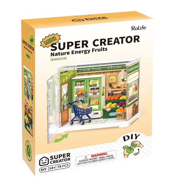 Rolife Nature Energy Fruits DIY Plastic Miniature House