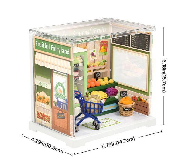 Rolife Nature Energy Fruits DIY Plastic Miniature House