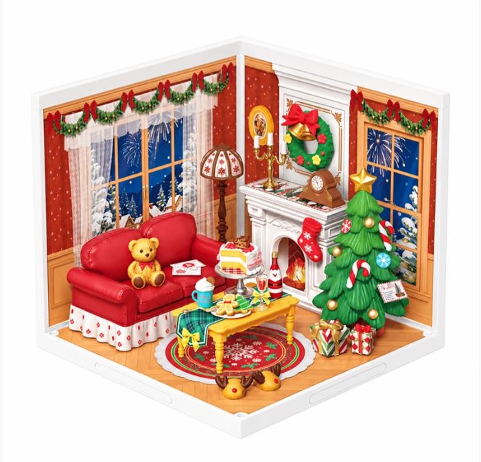 Rolife Twinkling Christmas Eve DIY Minature House Kit