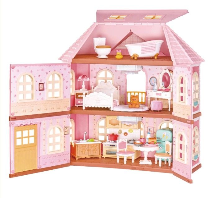 Rolife Fairy Rose Cottage DIY Minature House Kit