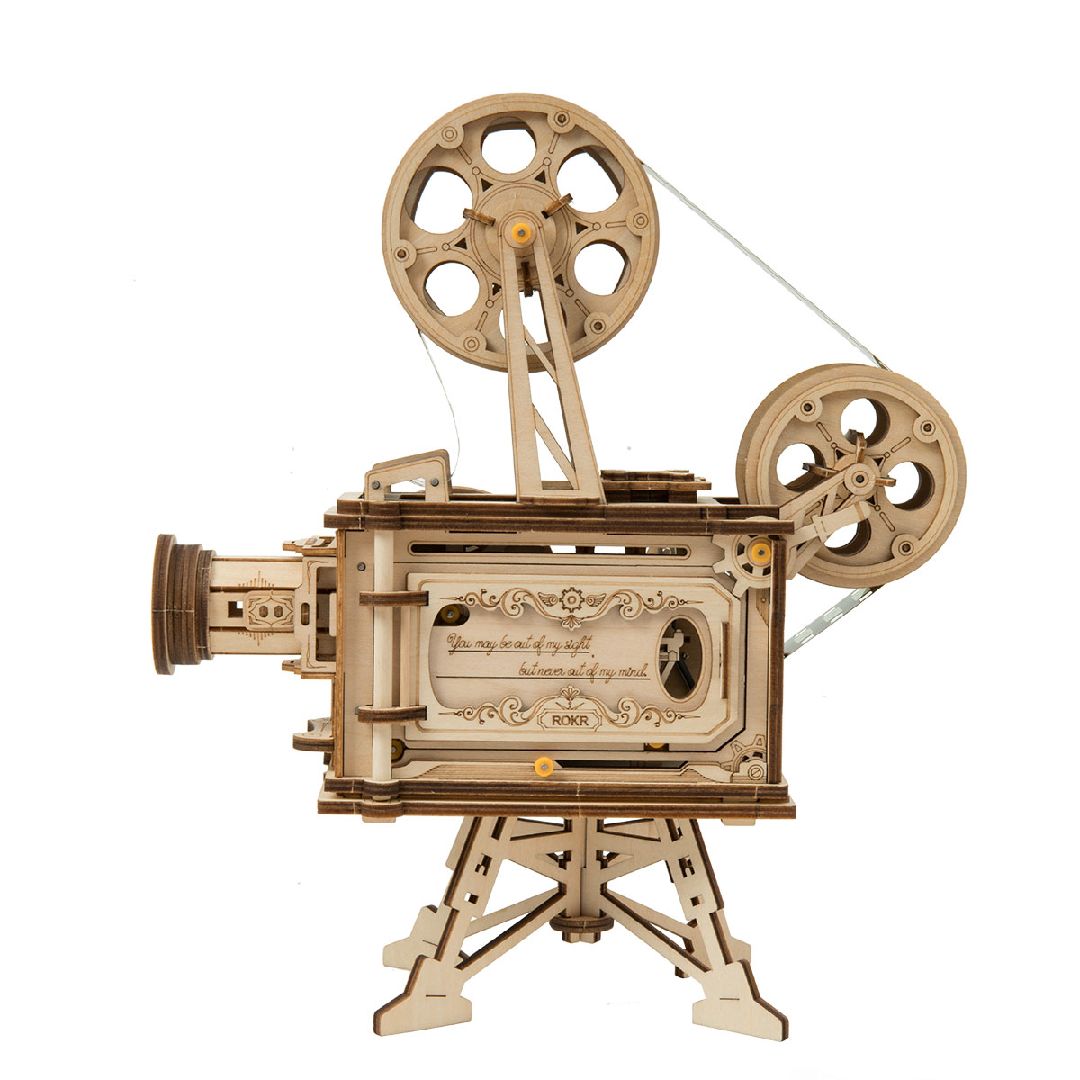 ROKR Vitascope Movie Projector 3D Wooden Puzzle