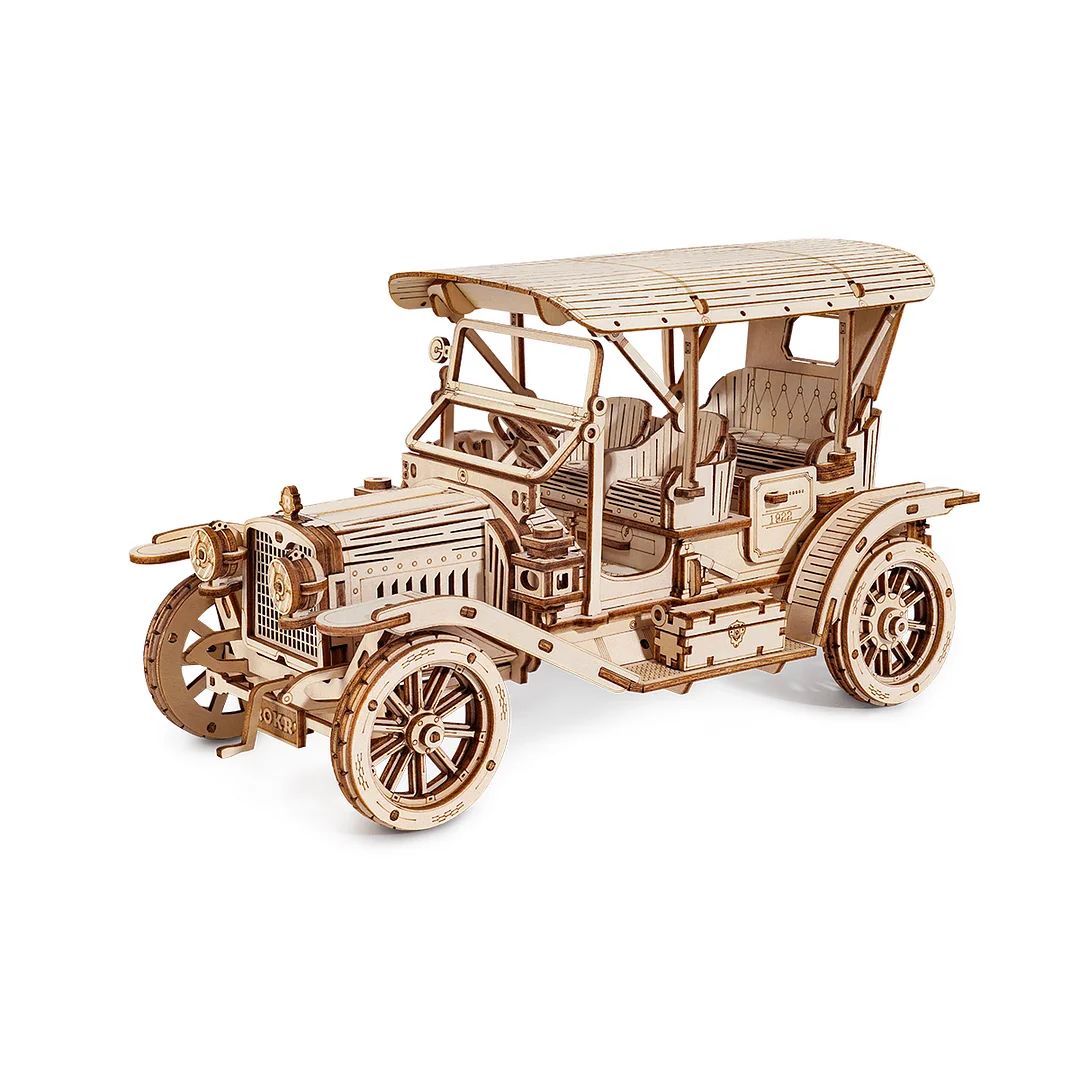 ROKR Vintage Car 3D Wooden Puzzle